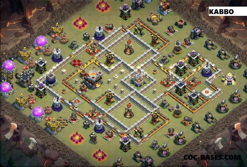COC TH11 War Base