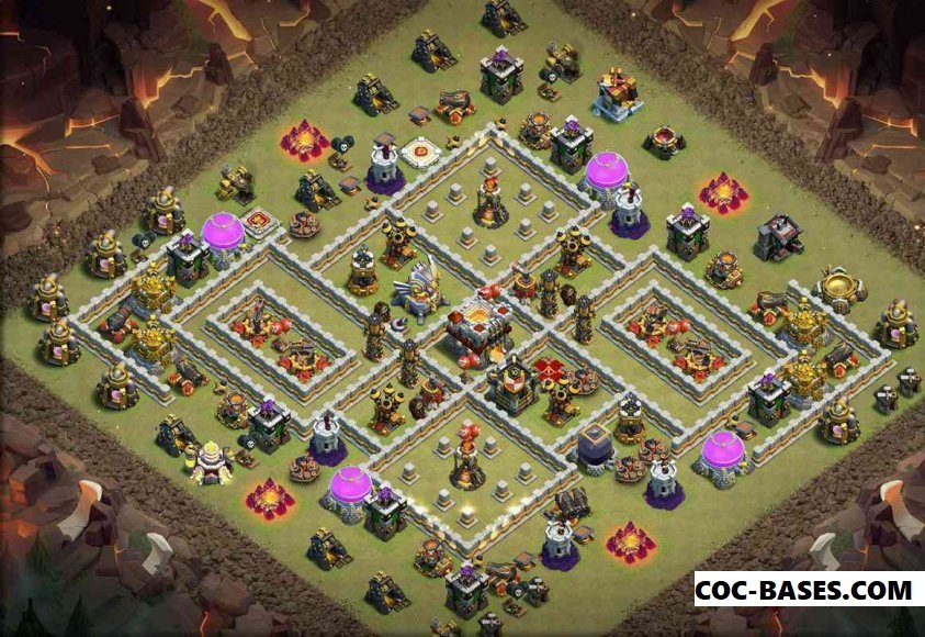COC TH11 War Base