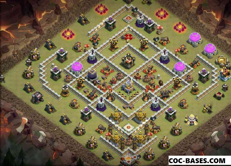 COC TH11 War Base