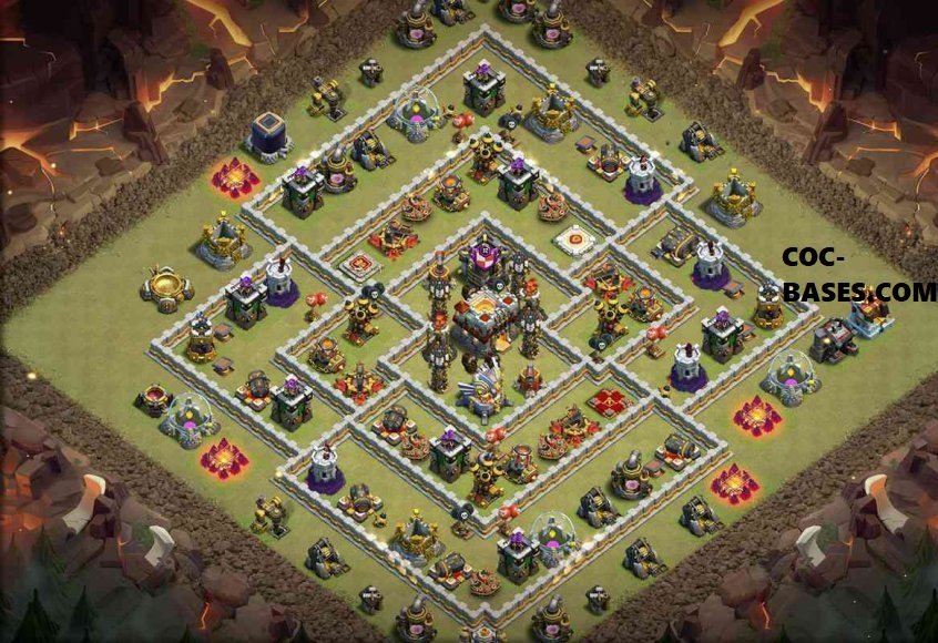 COC TH11 War Base