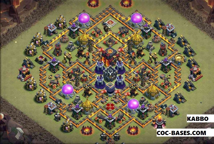 COC TH10 war update bases