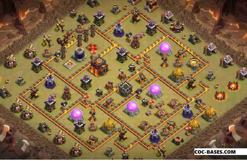 COC TH10 war update bases