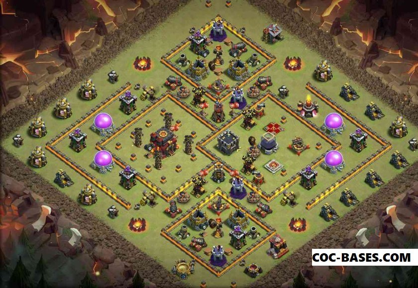 COC TH10 war update bases