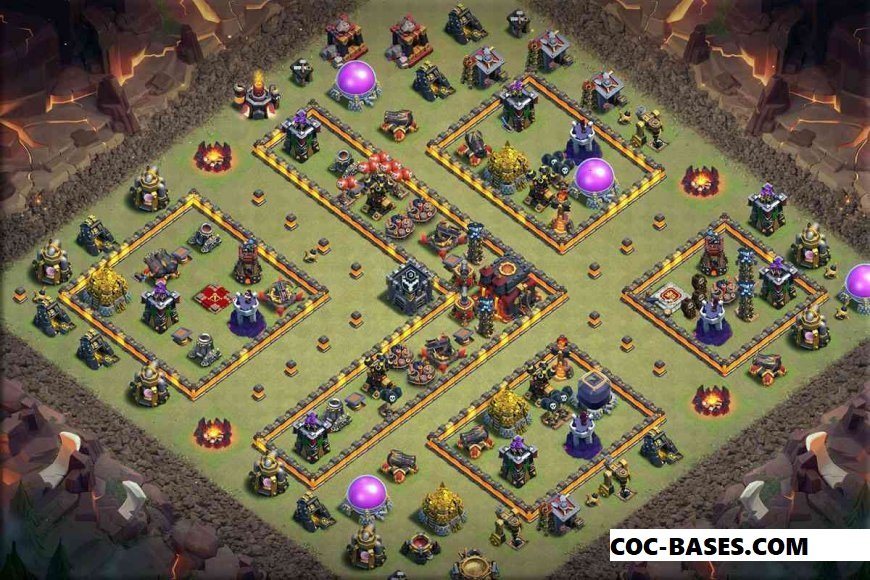 COC TH10 war update bases