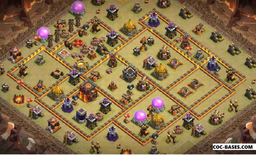 COC TH10 war update bases