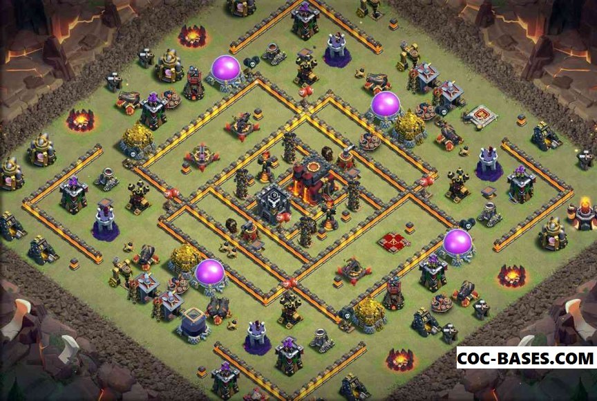 COC TH10 war update bases