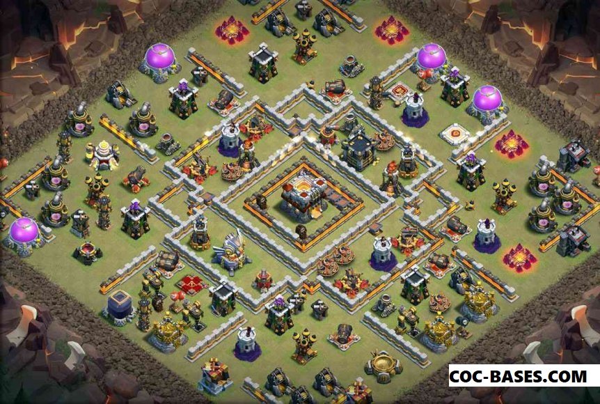 COC TH11 War Base