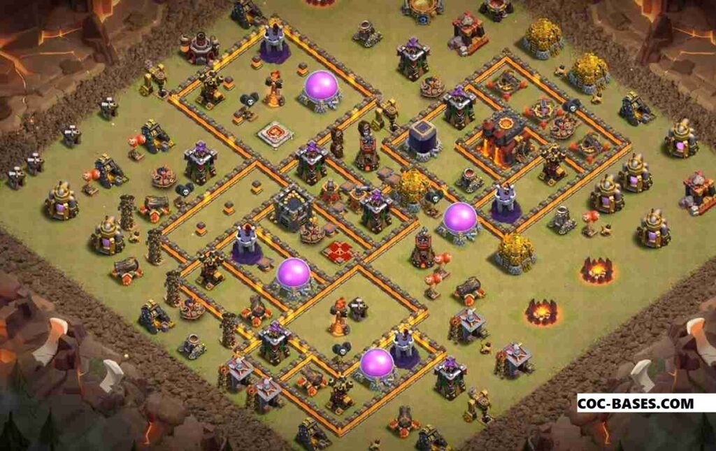 COC TH10 war update bases