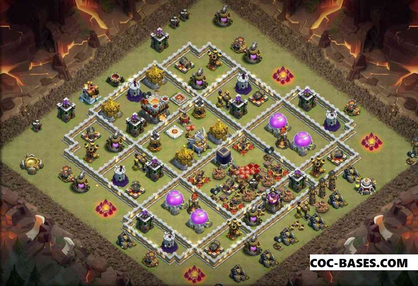 COC TH11 War Base