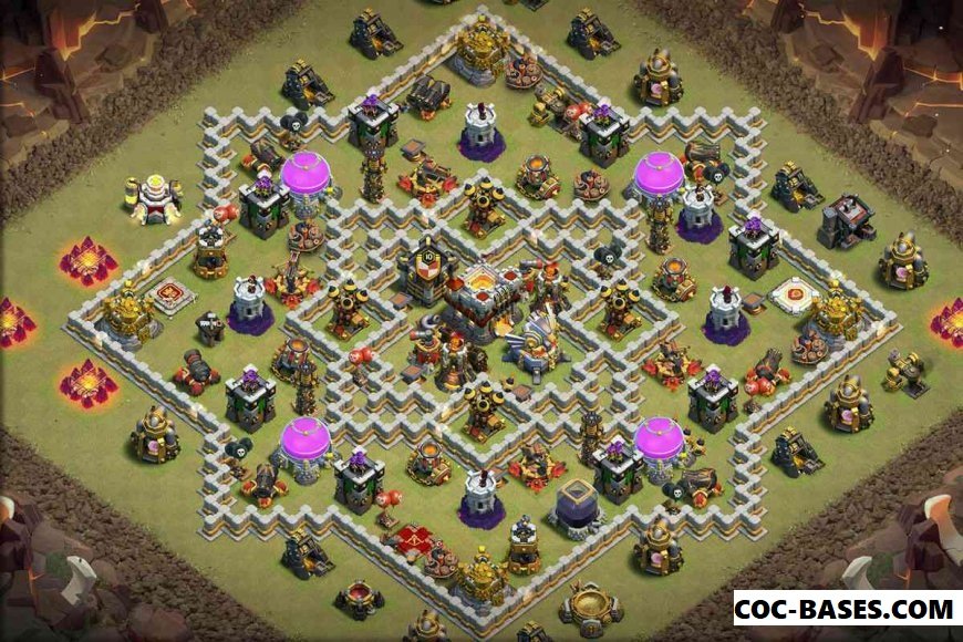 COC TH11 War Base