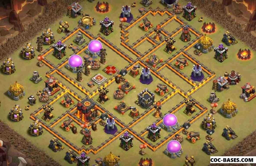 COC TH10 war update bases