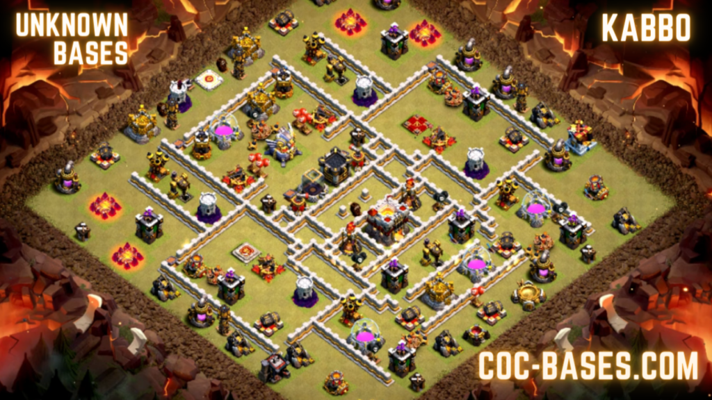 COC TH 11 War Base