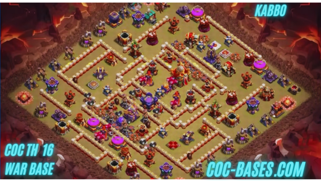 Coc TH16 War Bases