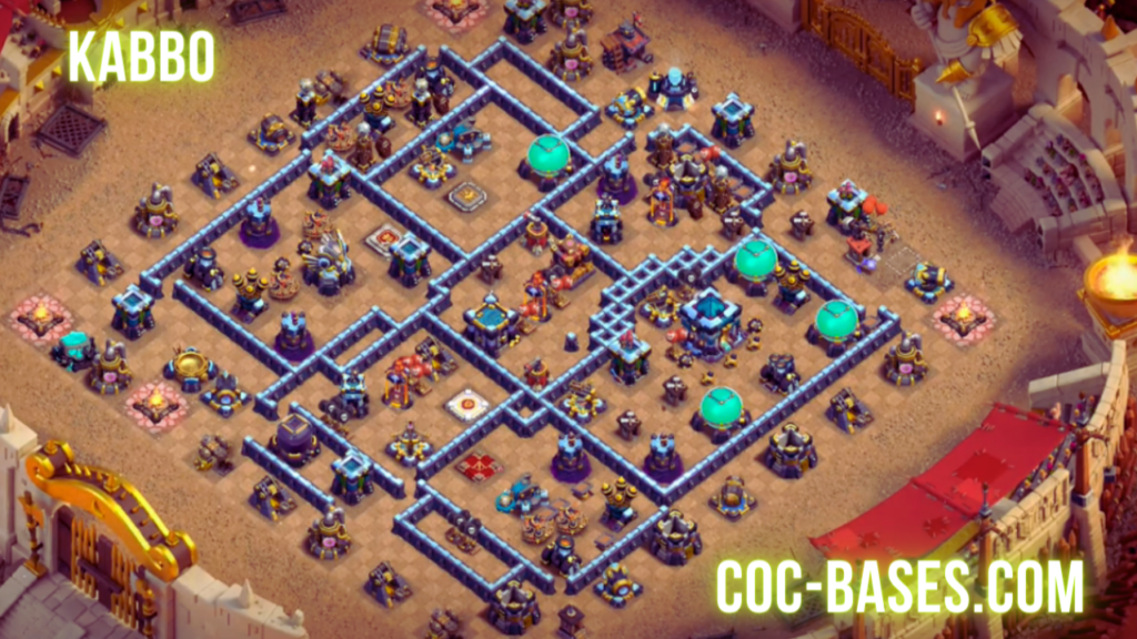 COC TH13 War Bases