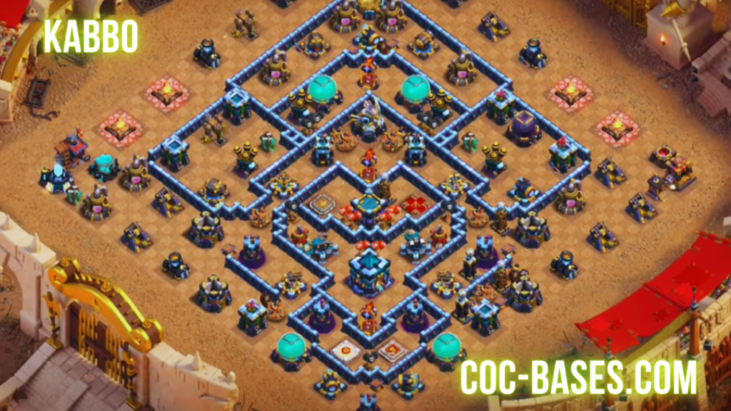 COC TH13 War Bases