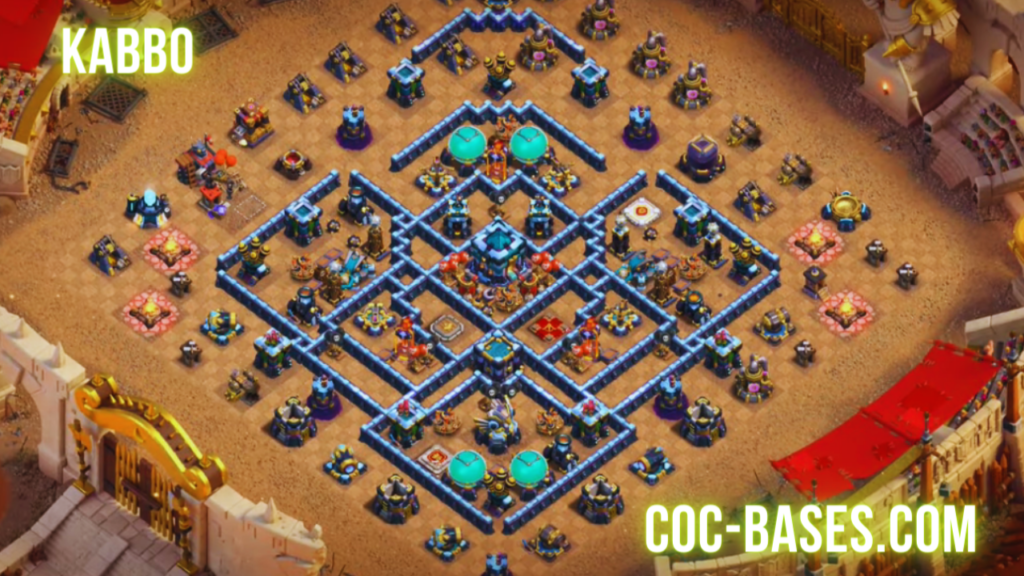 COC TH13 War Bases