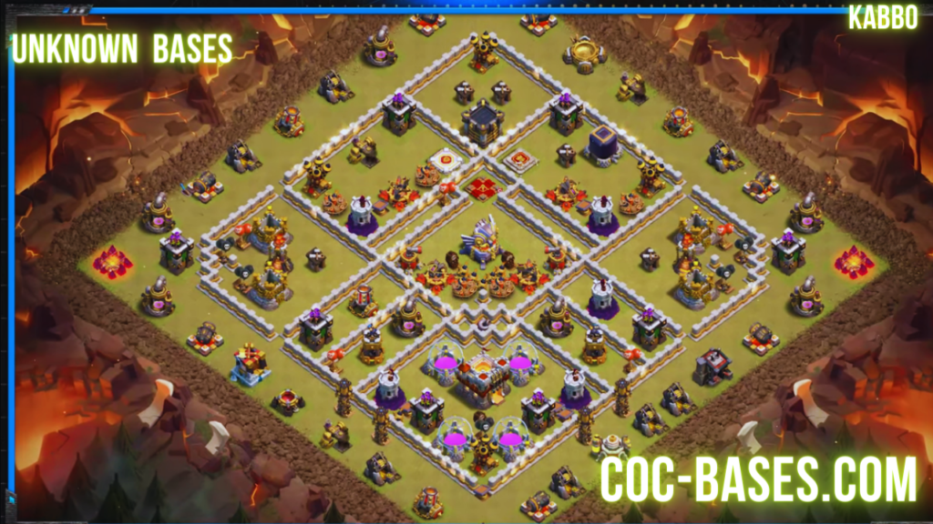 COC TH 11 War Base