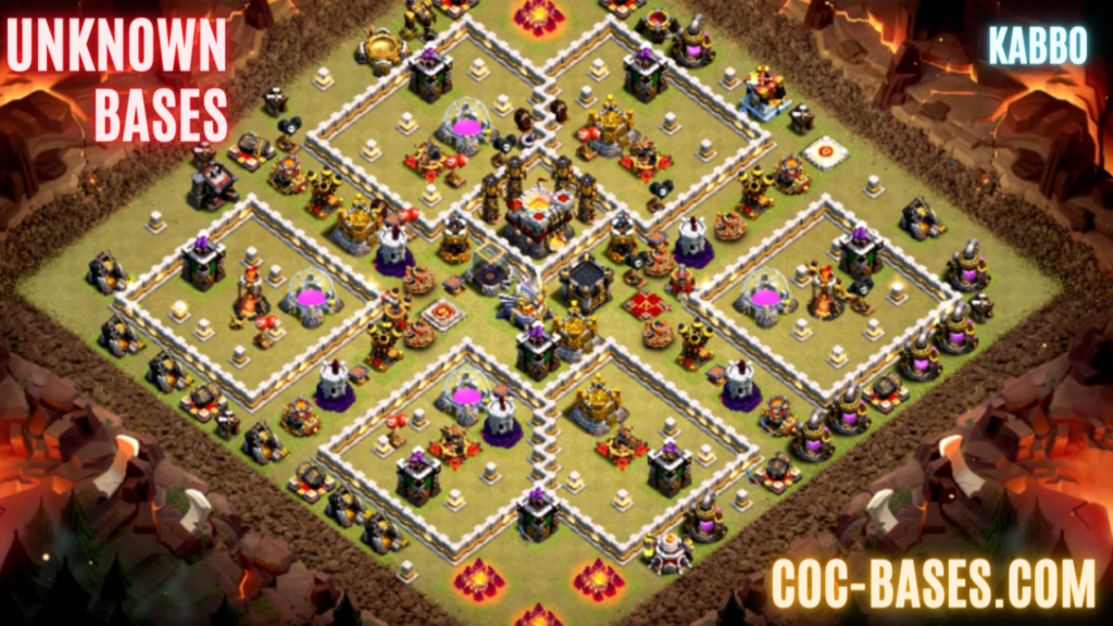COC TH 11 War Base