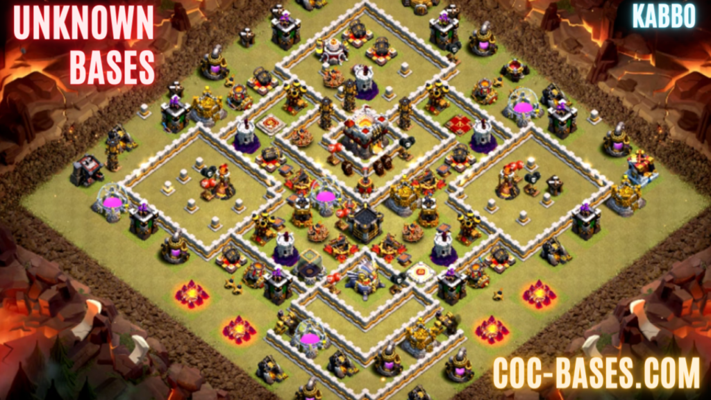 COC TH 11 War Base