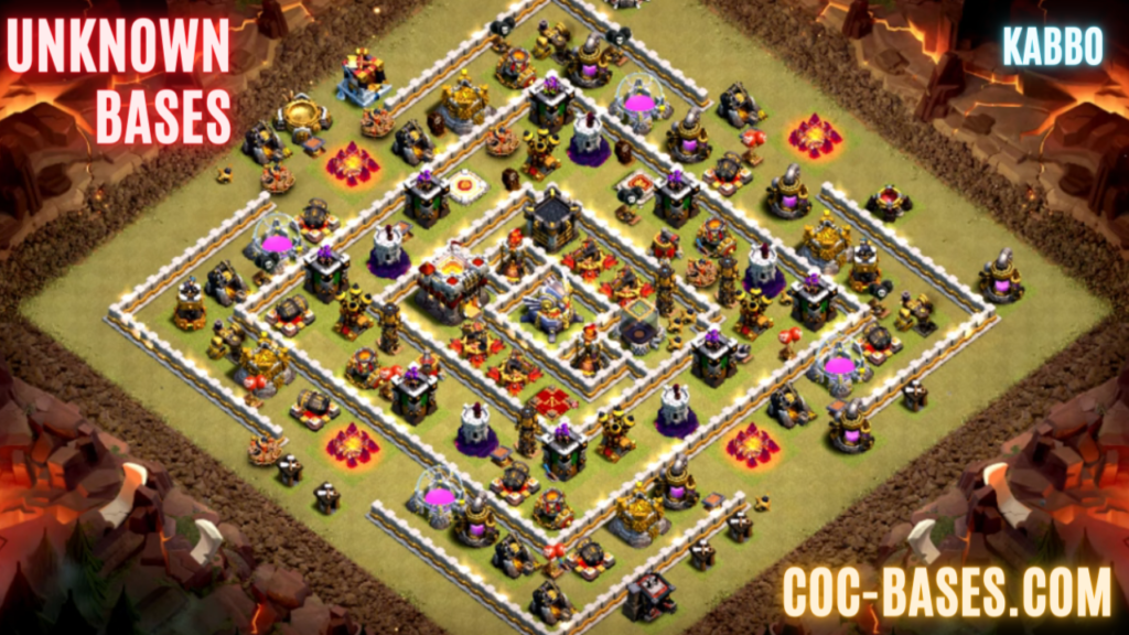 COC TH 11 War Base