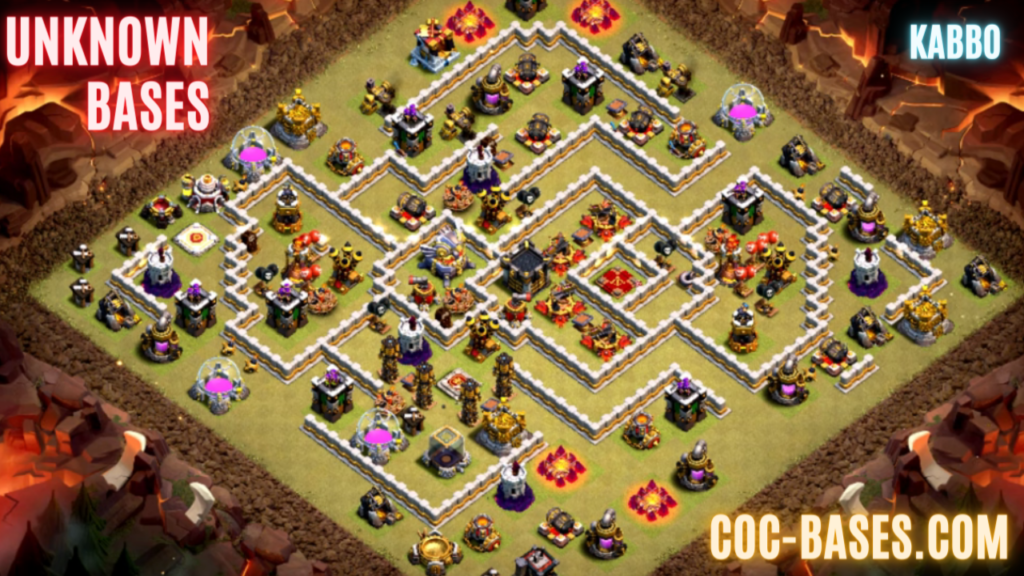 COC TH 11 War Base