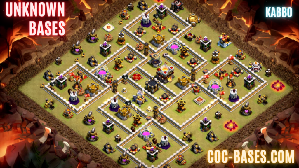 COC TH 11 War Base