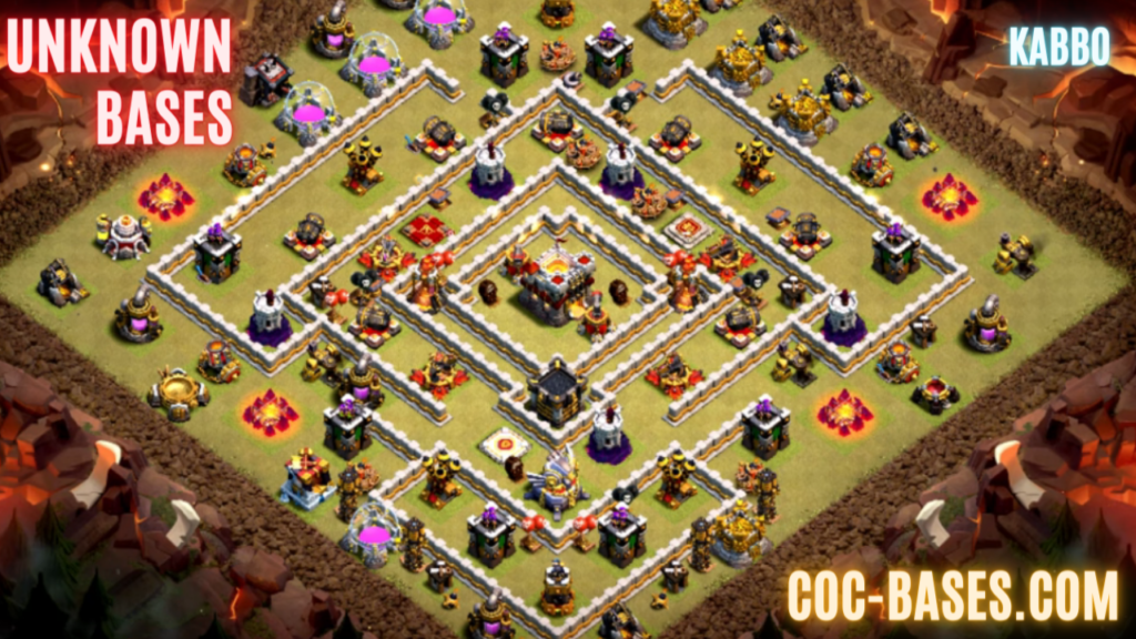 COC TH 11 War Base