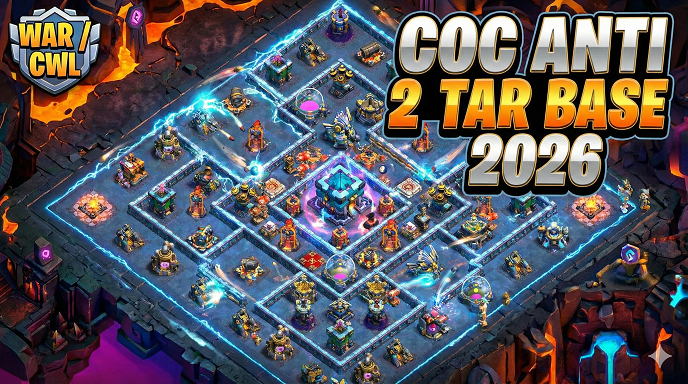 Coc anti 2 star base 2026