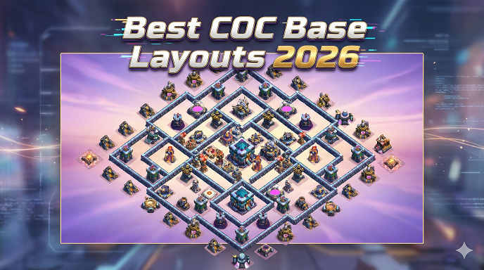 best coc base layouts 2026