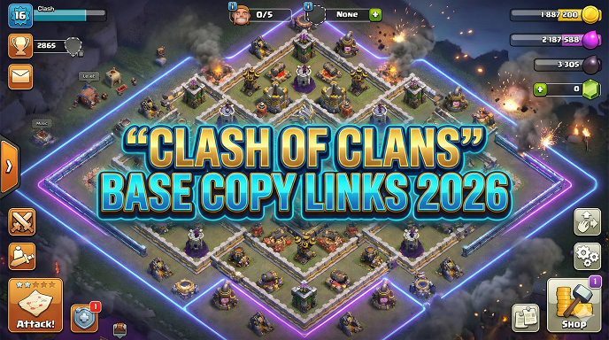 Clash of clans base copy links 2026 Clash of clans base cop links 2026
