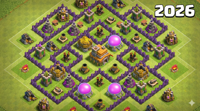 Town hall 7 base 2026 2